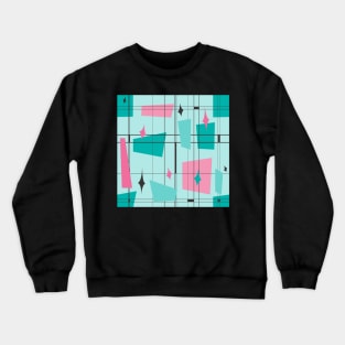 Atomic Cafe MidCentury 2 Crewneck Sweatshirt